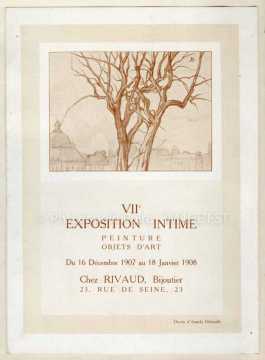 Invitation à une exposition (Paris)
